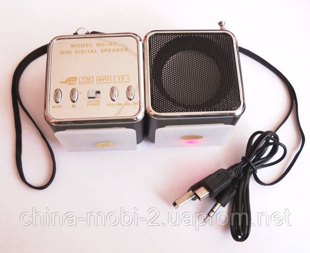 Model Ws-a7 Mini Digital Speaker  -  6